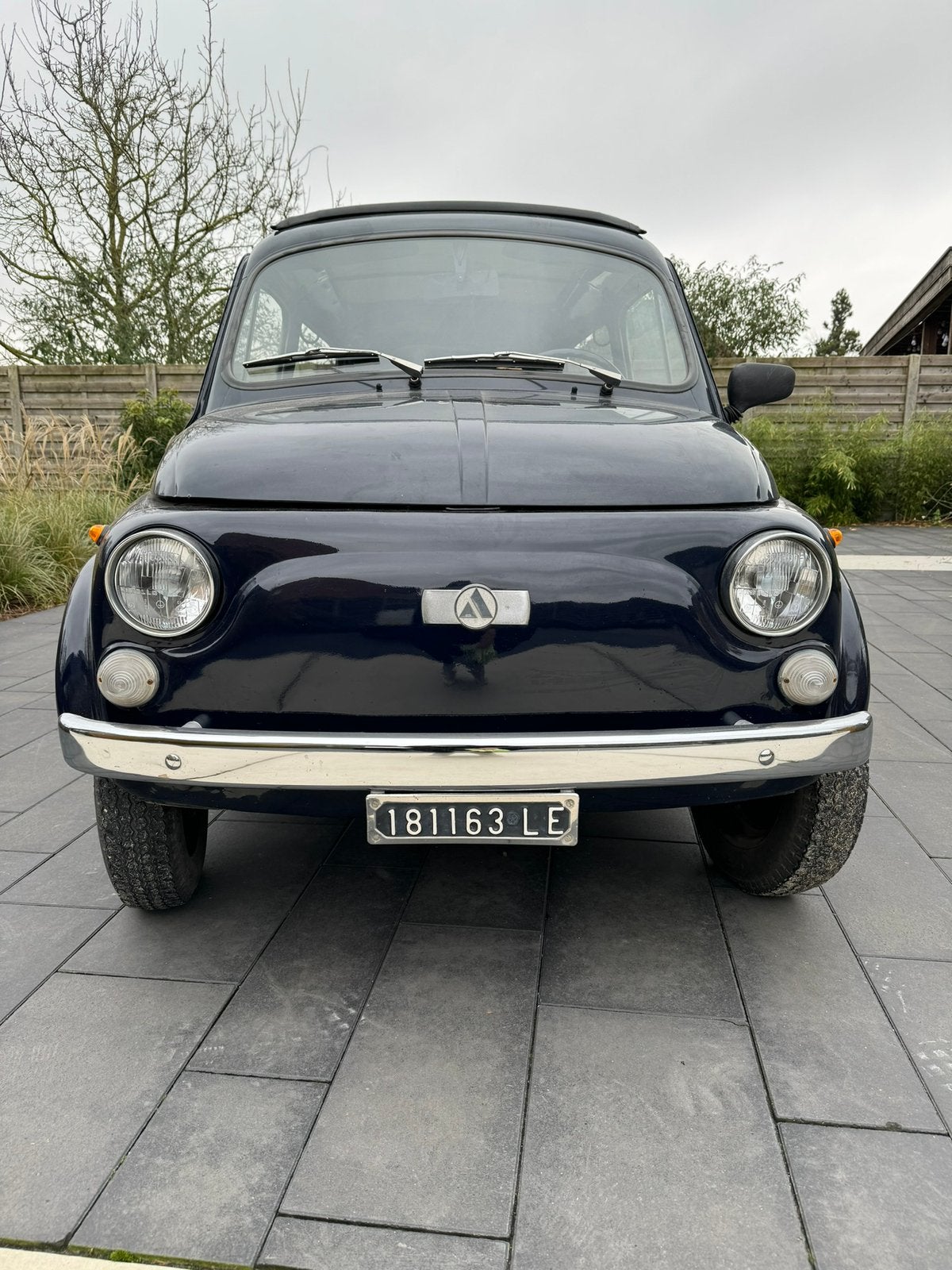 Fiat 500 giardiniera (autobianchi station), Overige modellen, Blauw, Handgeschakeld, Particulier