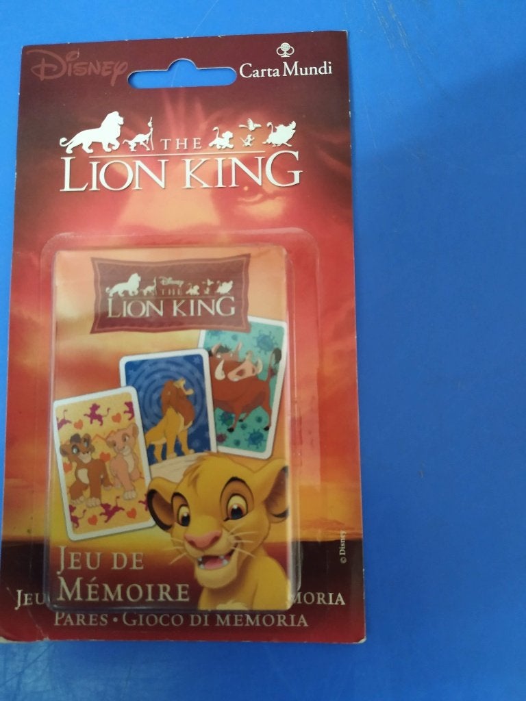 splinternieuw geheugen kaartspel disney The lion king, Enlèvement ou Envoi, Neuf