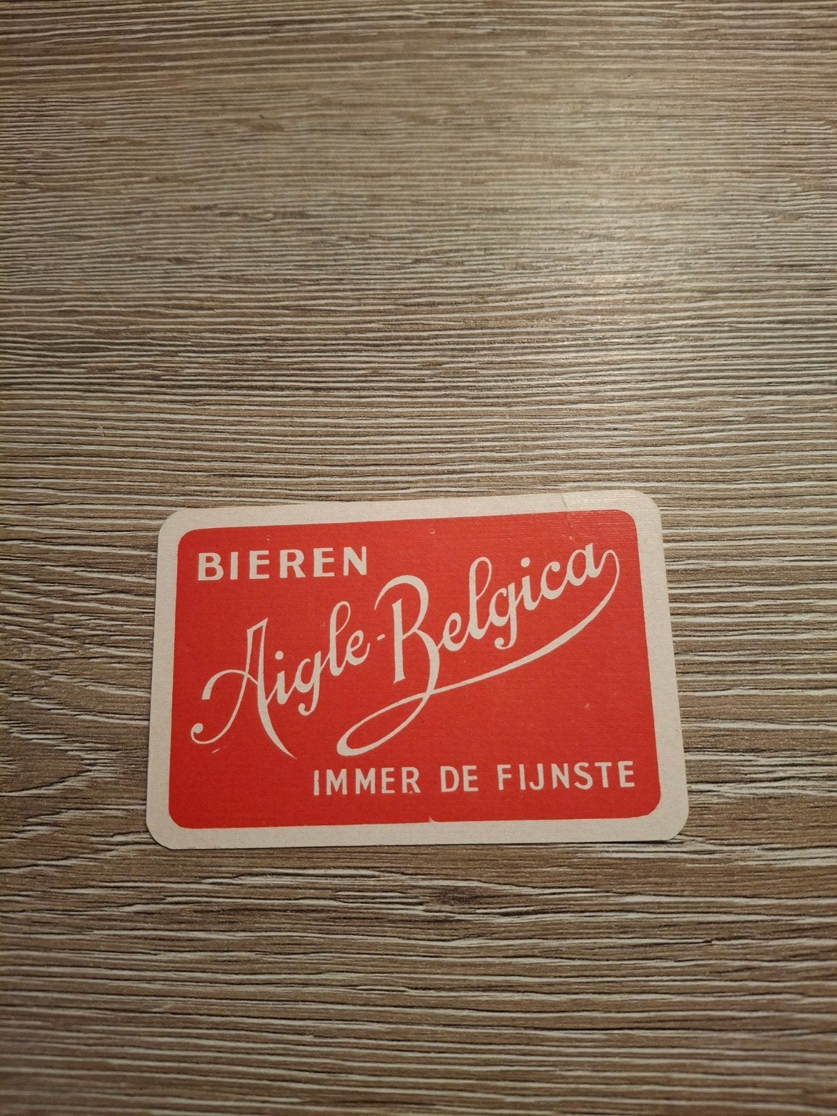 oude speelkaart aigle belgica, Verzamelen, Ophalen of Verzenden