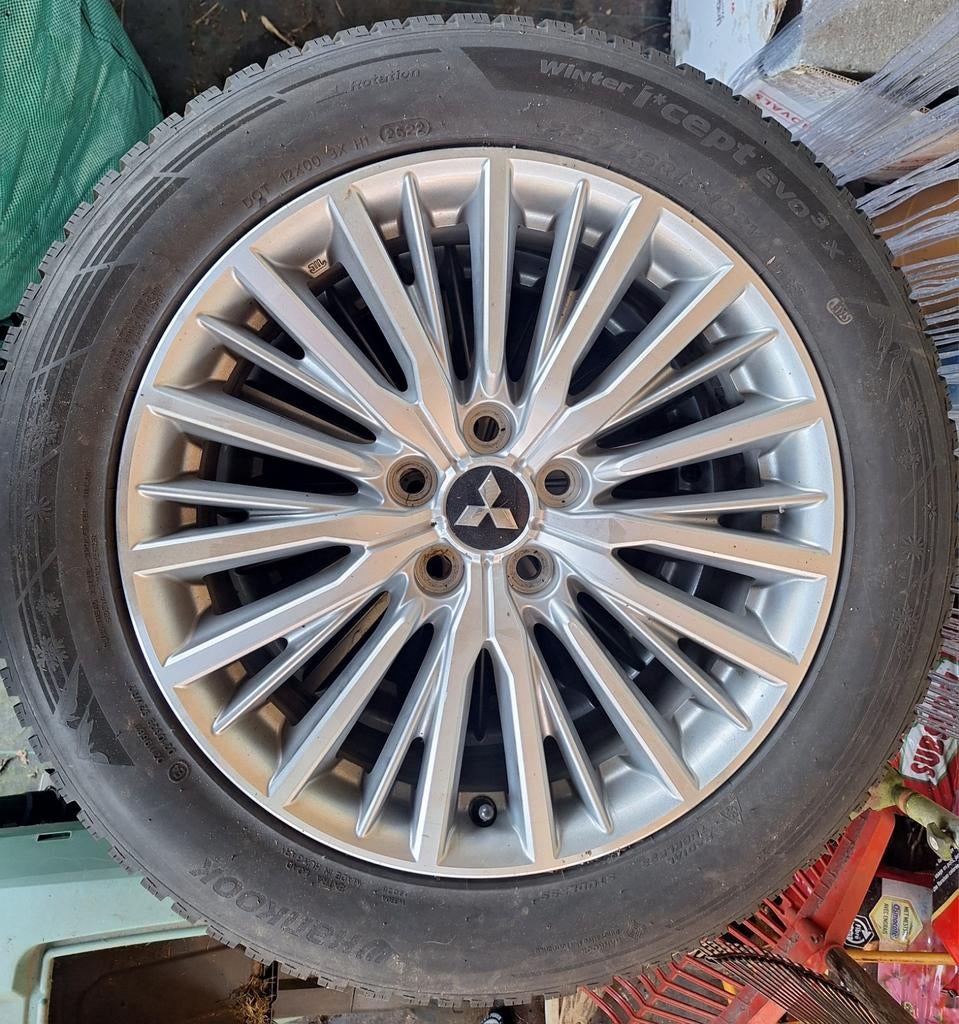 Originele Mitsubishi Outlander, Asx, Eclips Cross, Winterset, Auto-onderdelen, Banden en Velgen, Ophalen, Winterbanden, Velg(en)