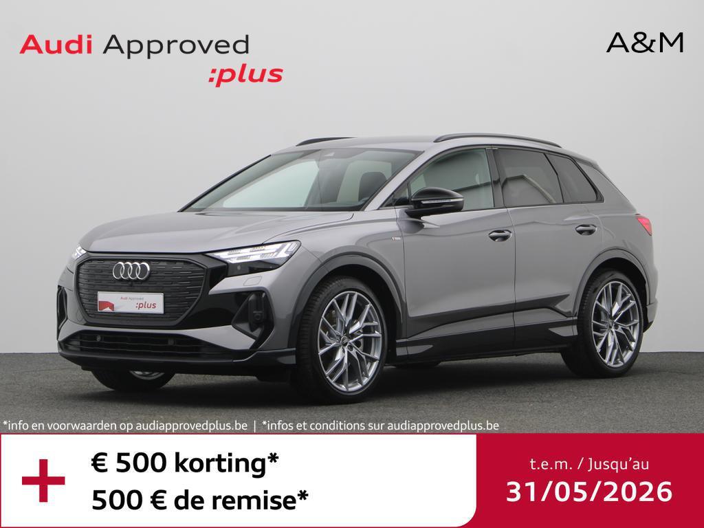 Audi Q4 e-tron Q4 e-Tron 63 kWh 40 Attraction, Auto's, Automaat, Navigatiesysteem, Overige modellen, Elektrisch