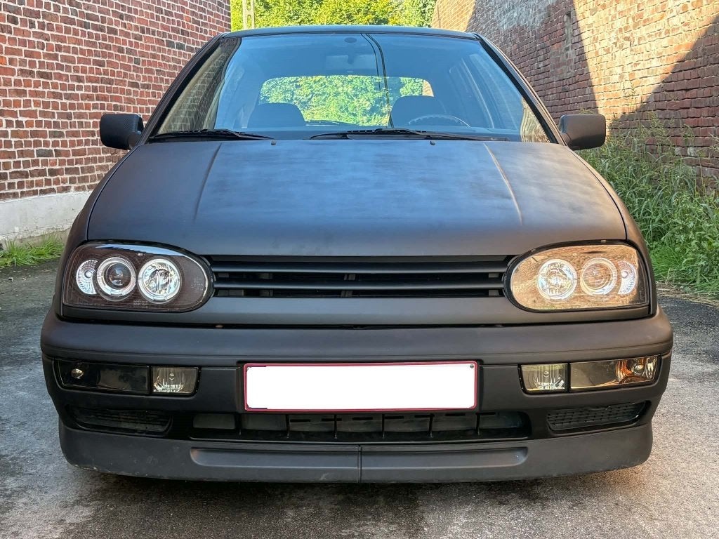 Volkswagen Golf3 1.8 Benzine Oldimer, Auto's, Voorwielaandrijving, Stof, 4 cilinders, Zwart