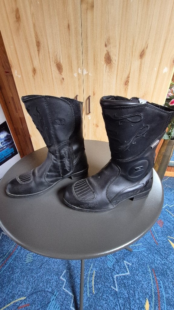 Motorlaarzen voor dames 39, Motoren, Ophalen, Tweedehands, Dames, Laarzen