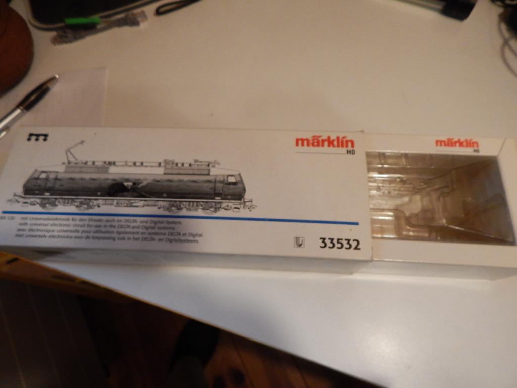 Boîte vide pour Märklin 33532 avec insert, Hobby & Loisirs créatifs, Trains miniatures | HO, Enlèvement ou Envoi, Courant alternatif