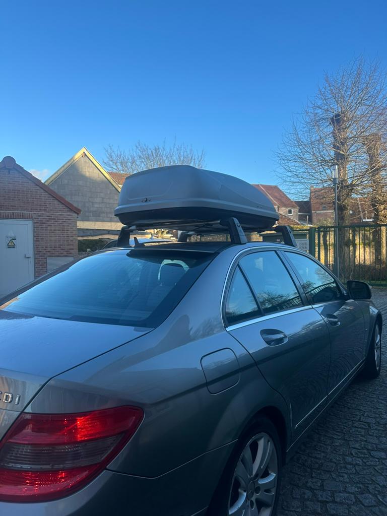 Dakkoffer voor mercedes c klasse, Auto diversen, Dakkoffers, Ophalen, Zo goed als nieuw