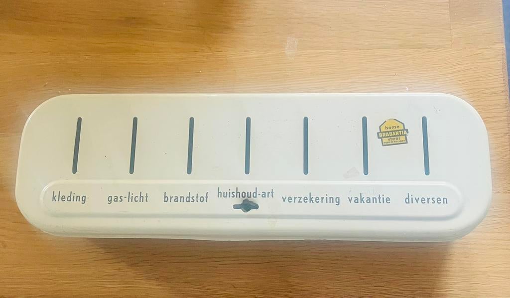 Vintage Brabantia spaardoos jaren 60, Ophalen