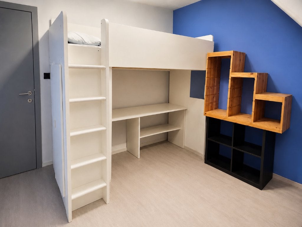 Te koop, Enlèvement, Comme neuf, Lit mezzanine