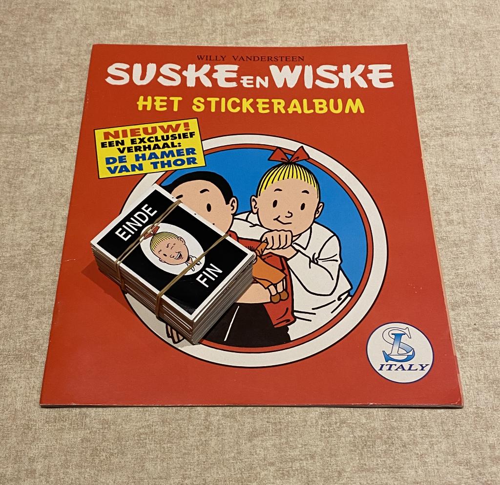Suske en Wiske stickeralbum - 1995 - compleet, Enlèvement ou Envoi, Comme neuf
