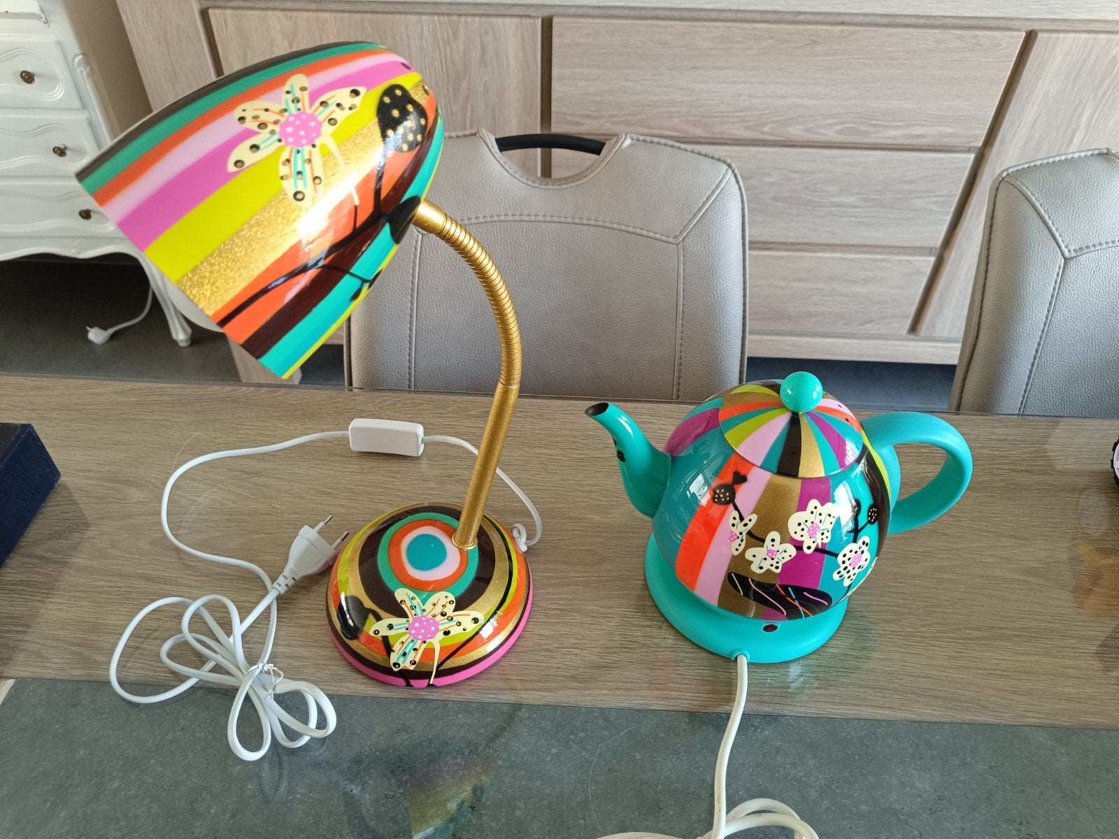 lampe de bureau - veilleuse, Neuf, Enlèvement ou Envoi, Lampe de bureau, Avec abat-jour
