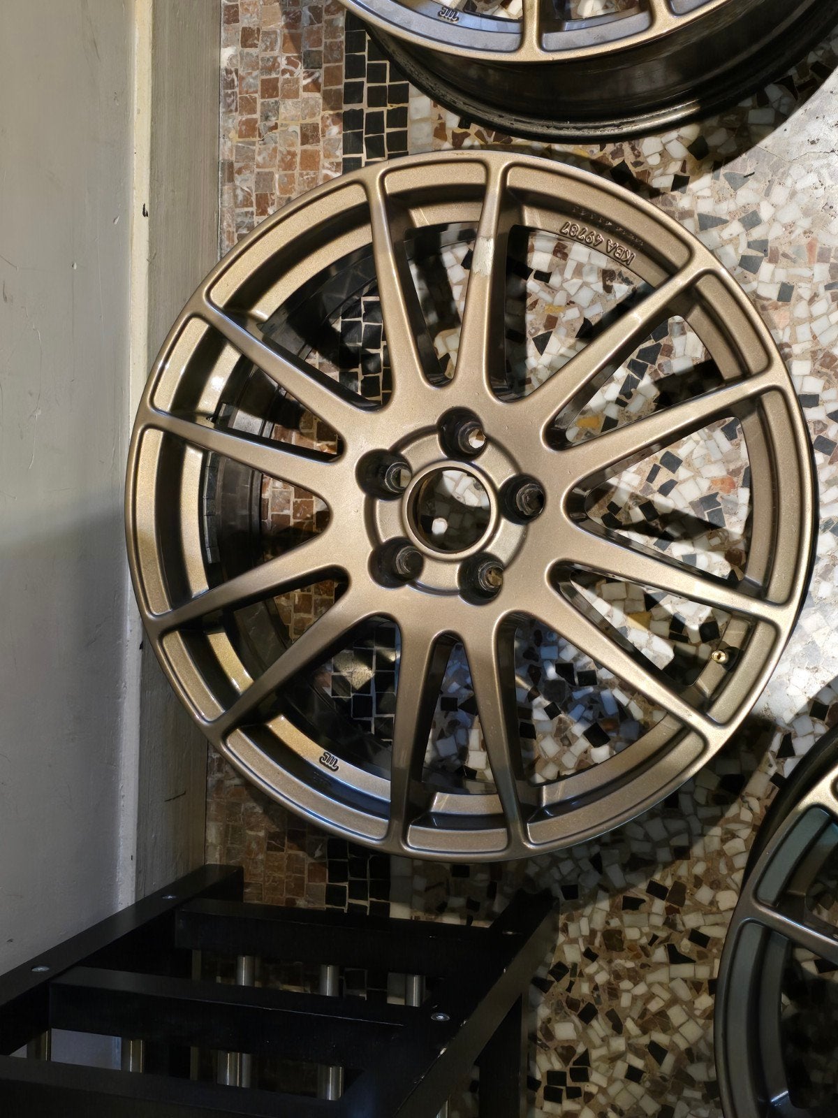Jantes 18" 5x108 Alutec Monstr Bronze, Enlèvement, Utilisé, 18 pouces, Jante(s)