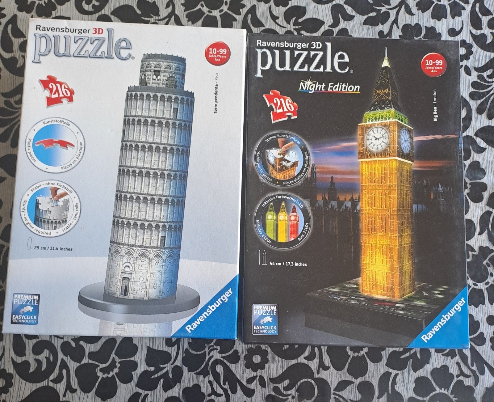3D puzzels Ravensburger te koop, Hobby en Vrije tijd, Denksport en Puzzels, Ophalen