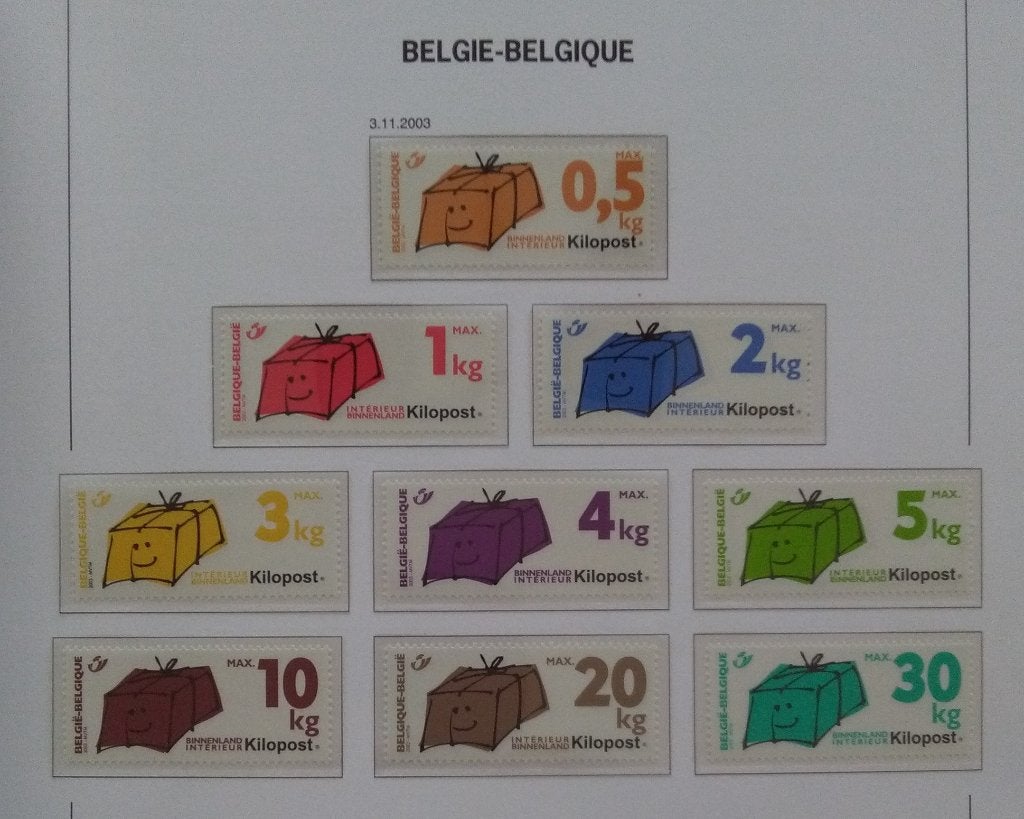 Kilopost (obp Ki1-Ki9), Postzegels en Munten, Ophalen of Verzenden, Zonder stempel, Postfris, Postfris