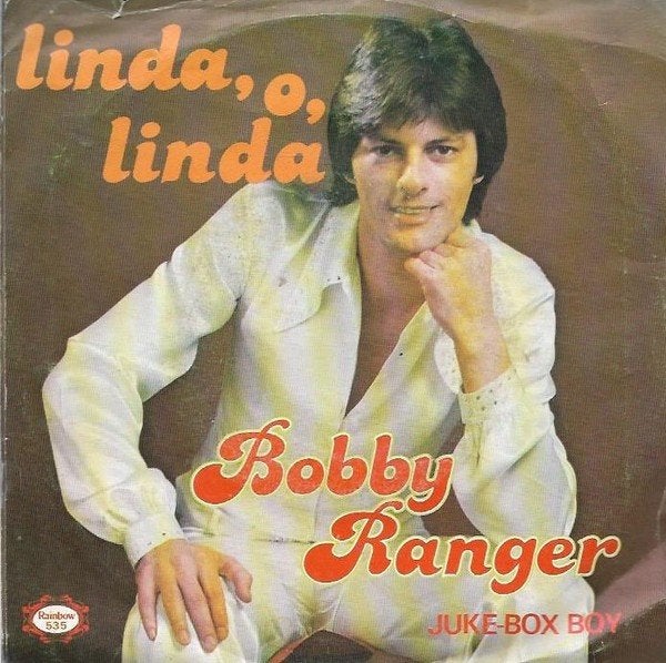 vinylsingle bobby ranger--linda o linda--, Cd's en Dvd's, Ophalen of Verzenden, Gebruikt, 7 inch, Pop