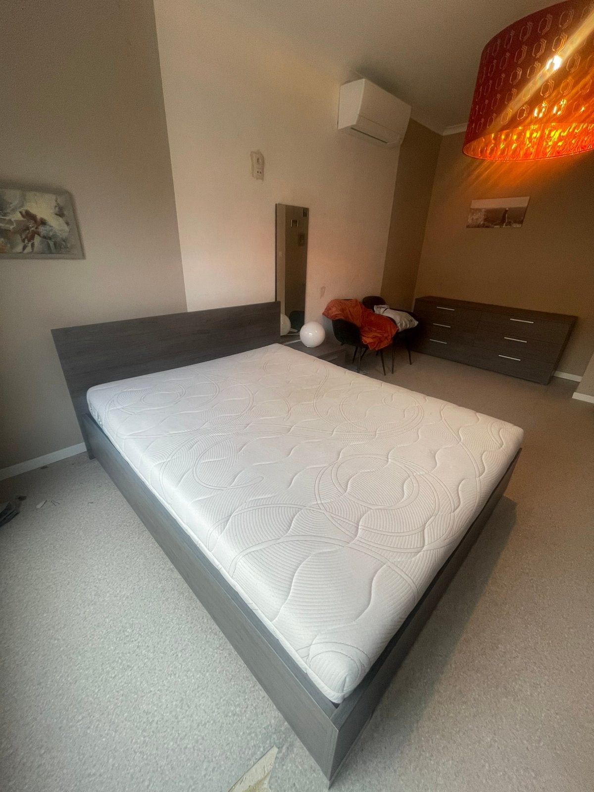 Volledige slaapkamer te koop (exclusief matras), Ophalen, Gebruikt