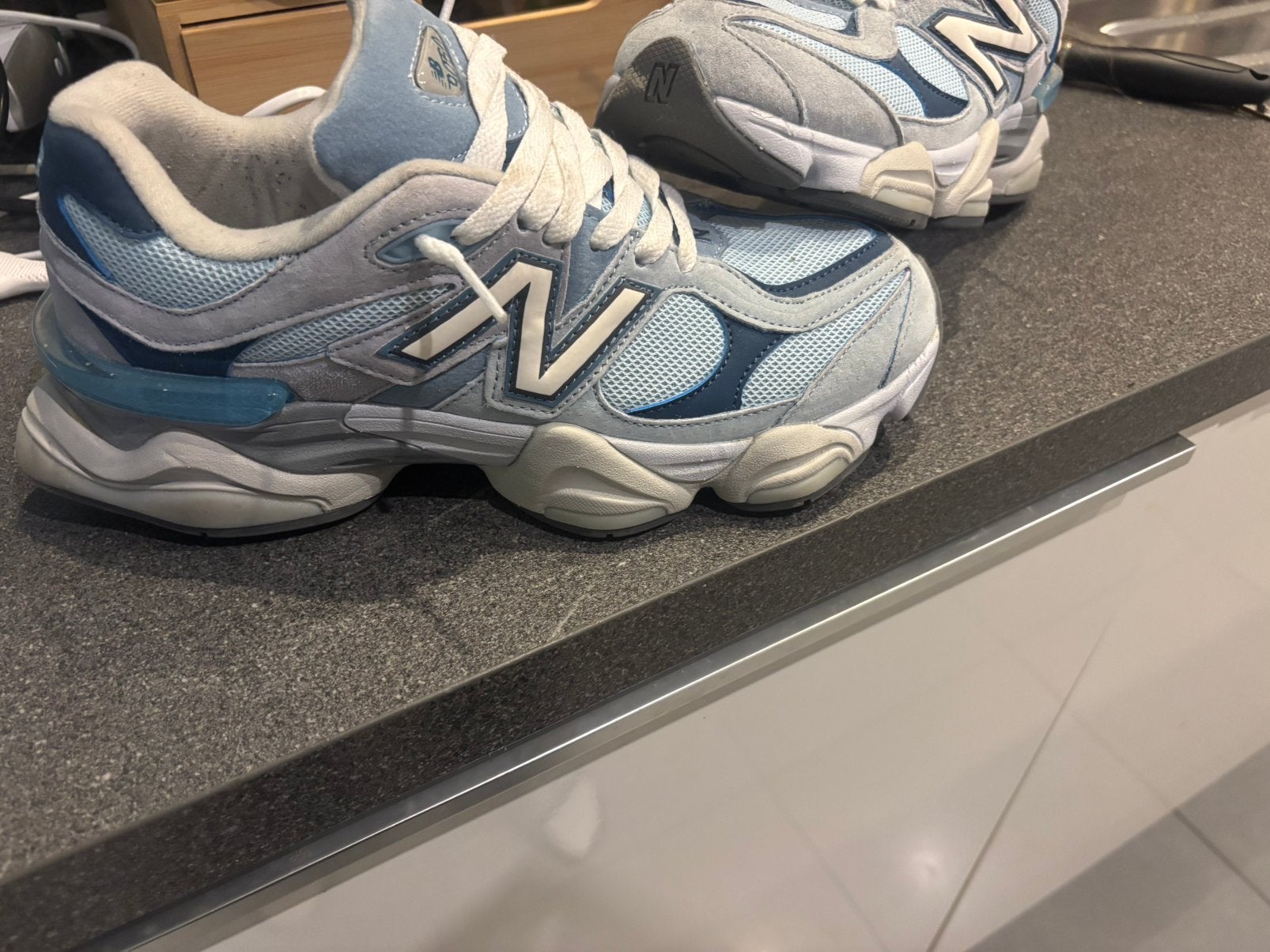 New Balance schoenen lichtblauw, Ophalen, Zo goed als nieuw, Schoenen