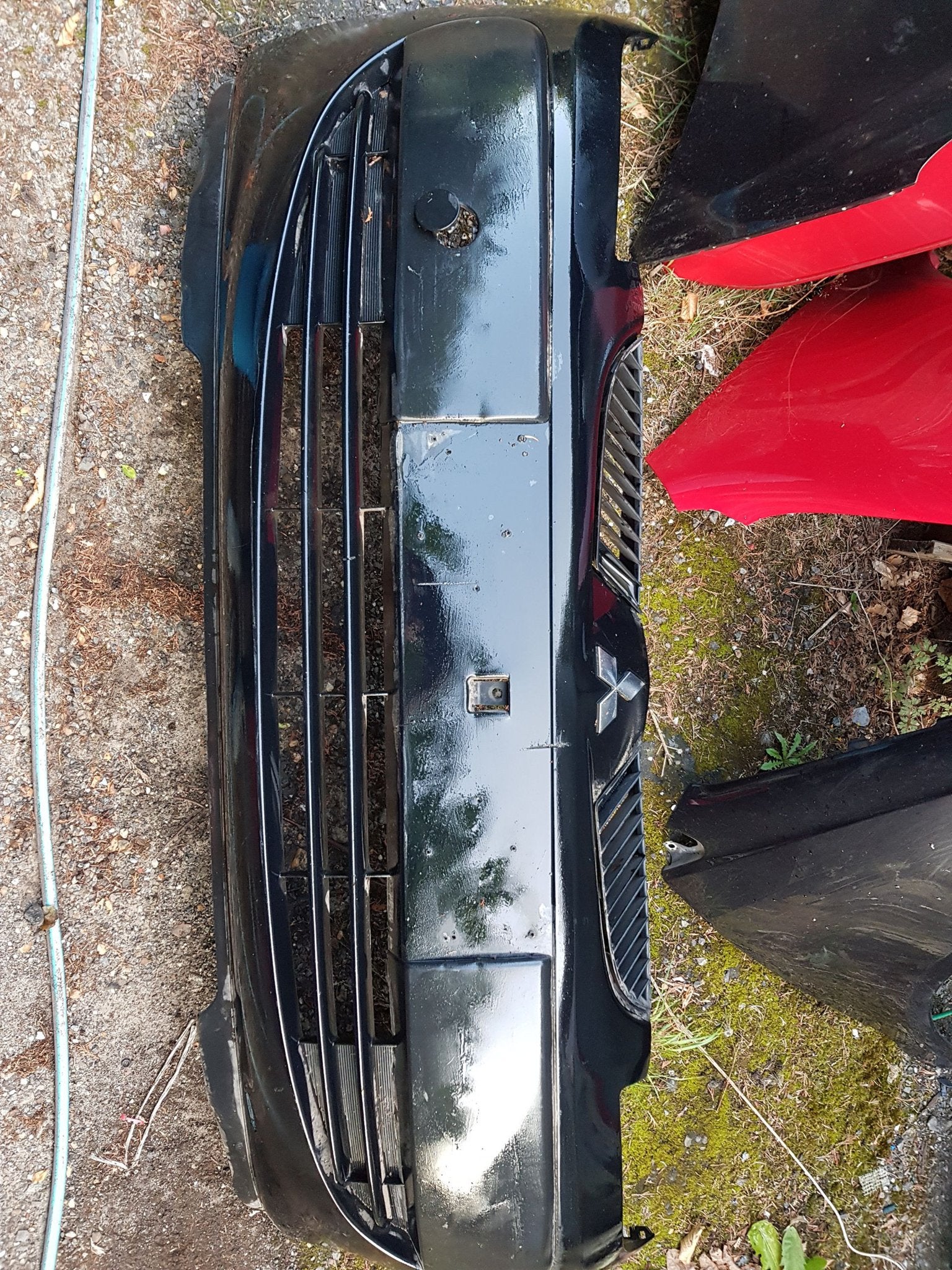 MITSUBISHI colt voorbumper bj 2004 tot 2007, Auto-onderdelen, Gebruikt, -, Voor, -