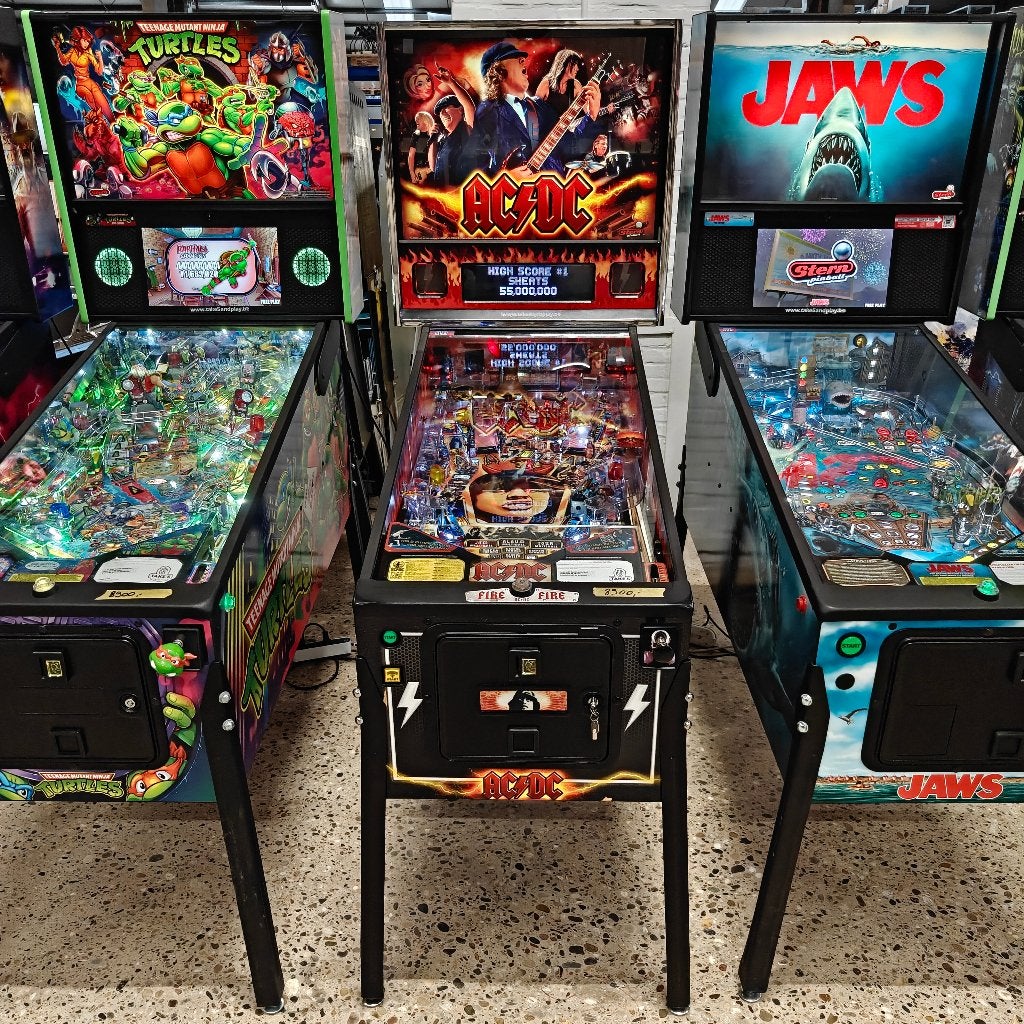 flipper AC/DC, Enlèvement, Utilisé, Flipper (jeu), Stern
