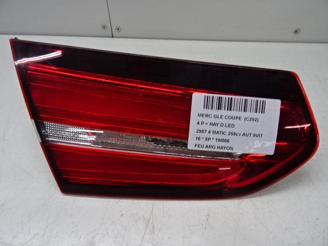 ACHTERLICHT LINKS ACHTERKLEP GLE Coupe (C292) (A2929063900), Gebruikt, Mercedes-Benz