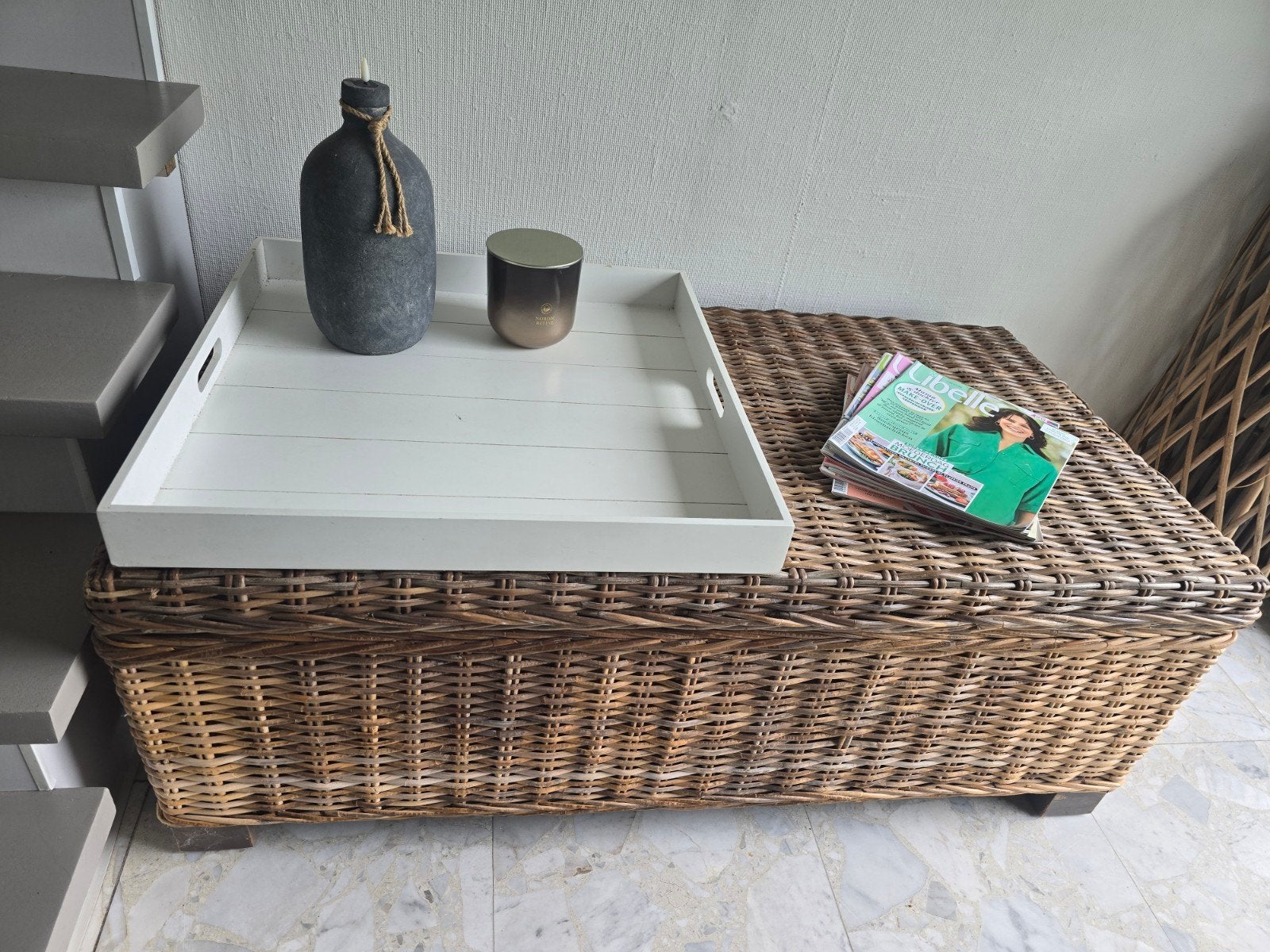 Landelijke salontafel/ (dekens) kist, Huis en Inrichting, Ophalen