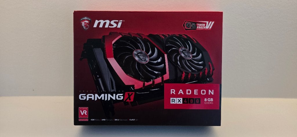 MSI Radeon RX 480 Gaming X 8 Go - Fonctionne parfaitement, Informatique & Logiciels, Enlèvement ou Envoi, HDMI, Comme neuf, GDDR5