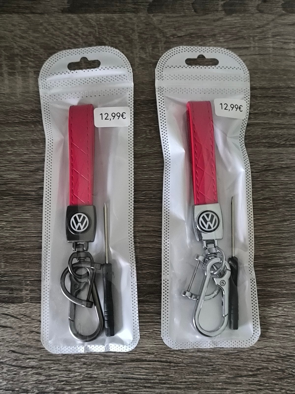 Volkswagen Rood Sleutelhanger, Ophalen of Verzenden, Nieuw, Merk
