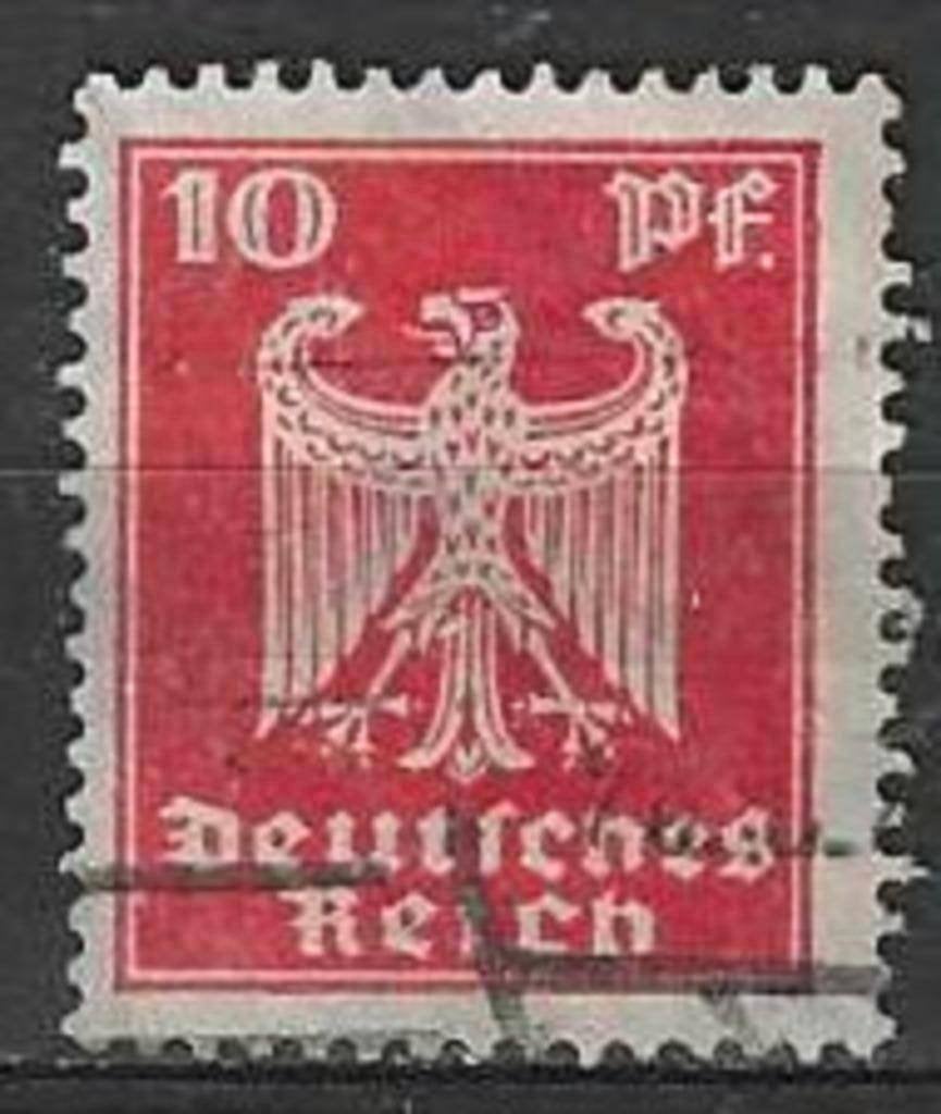Allemagne 1924-1925 - Yvert 350 - Eagle (ST), Timbres & Monnaies, Timbres | Europe | Allemagne, Envoi, Affranchi