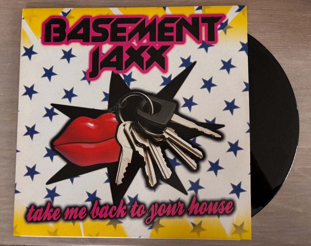 Basement Jaxx maxi vinyl Take me back to your house, Ophalen of Verzenden