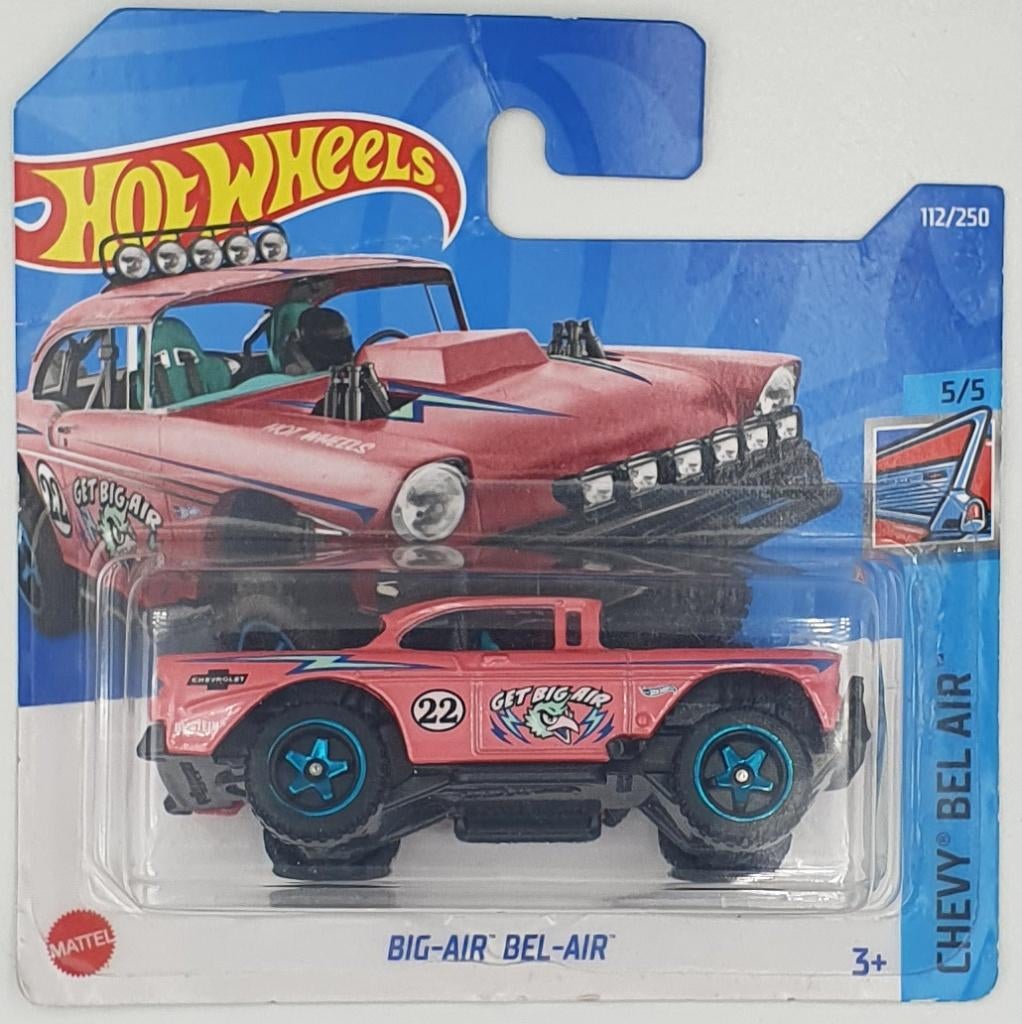 Hot Wheels - Chevy Bel Air - Big-Air Bel-Air - HCX75 - 1:64, 333 Continental Boulevard, El Segundo, CA 90245, United States, Verzenden