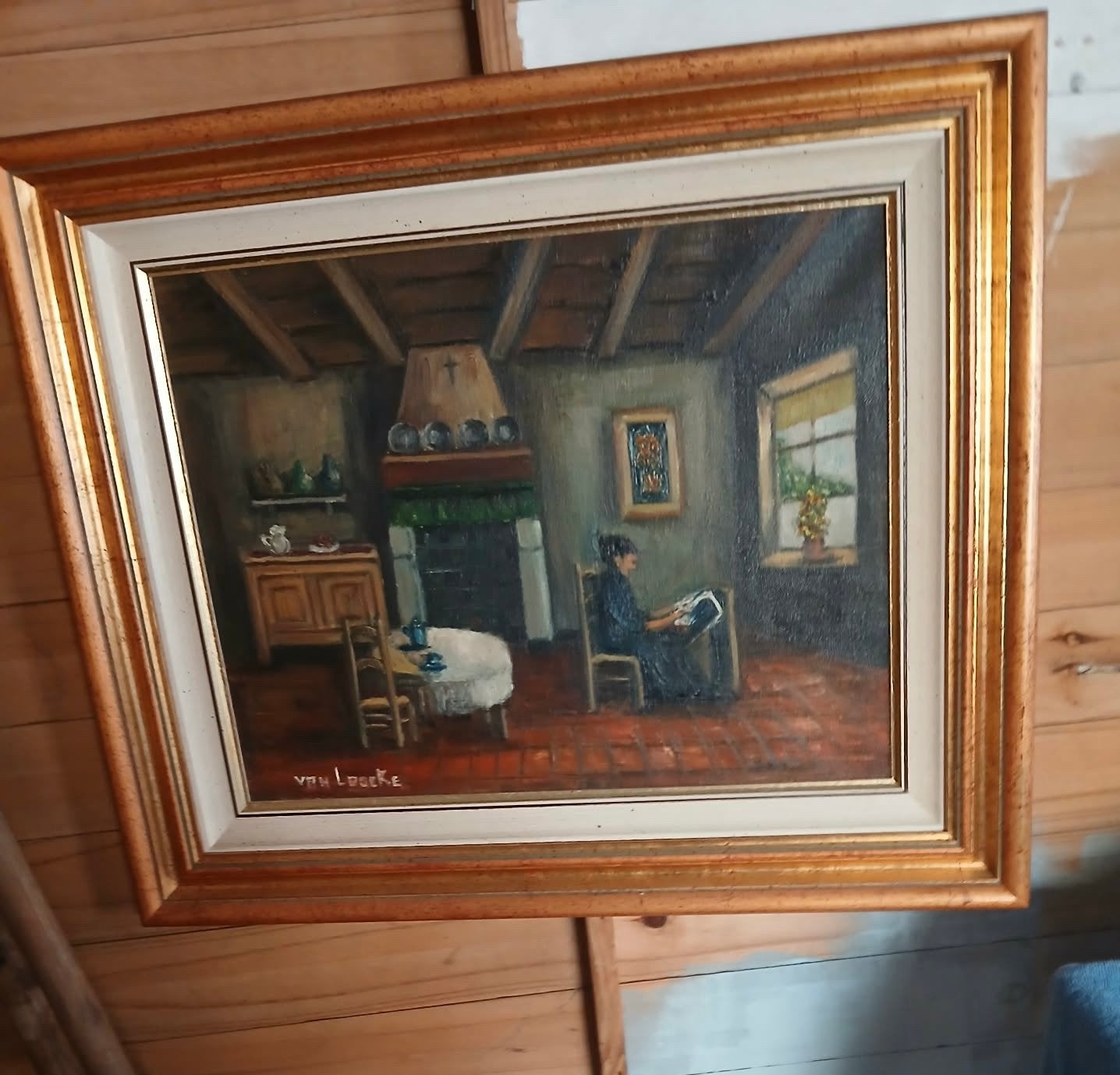 Peinture de Van Loocke, Enlèvement