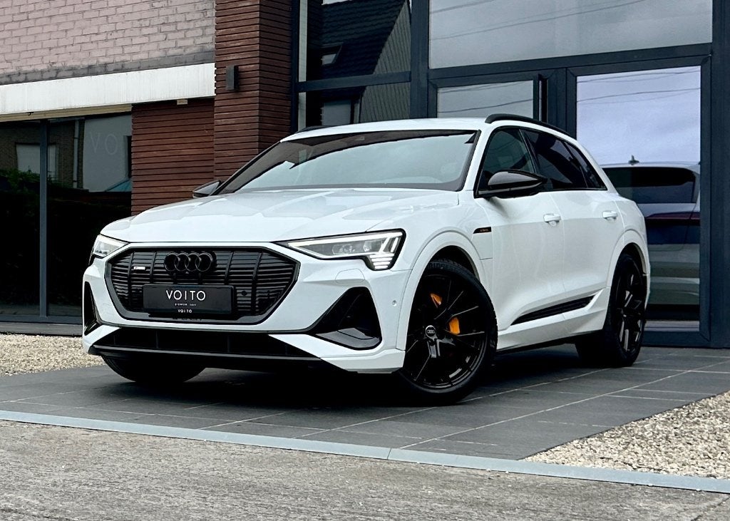 Audi e-tron 55 Quattro 2X S-LINE/BLACK EDITION/360CAM/MATRIX, Auto's, Audi, Automaat, Dealer onderhouden, 0 cilinders, 1800 kg