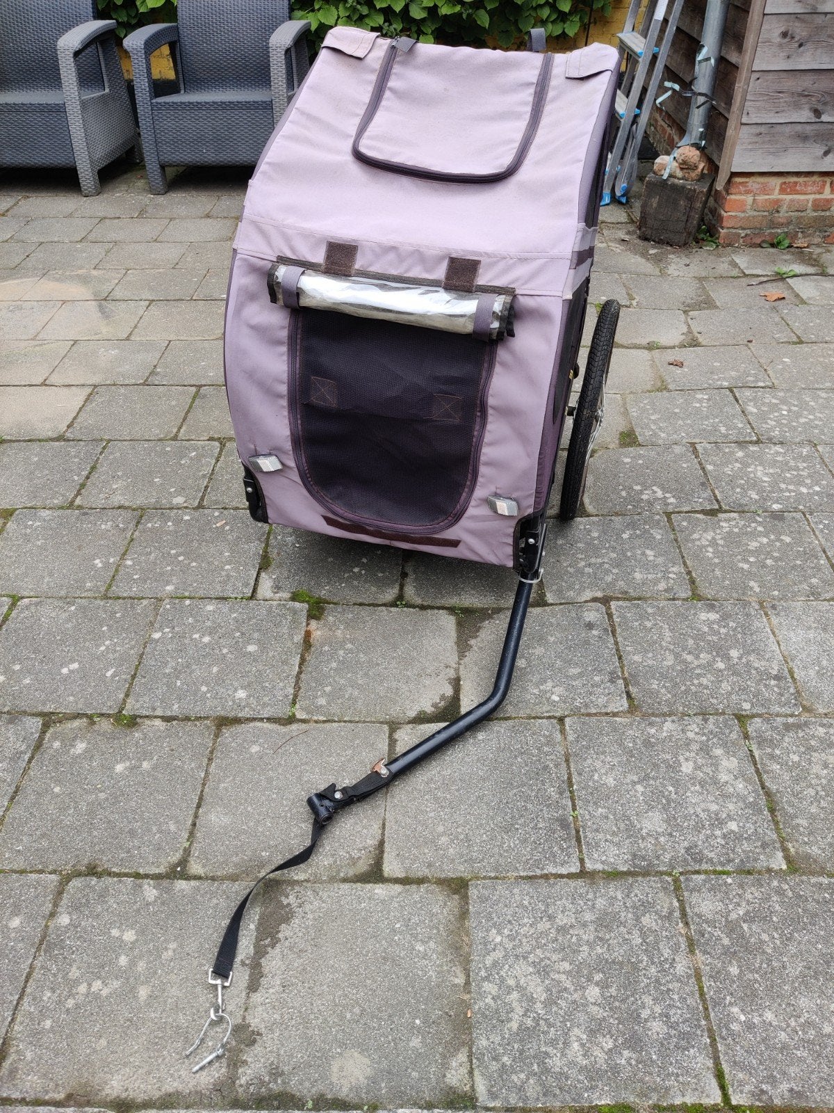 fietskar voor hond, Enlèvement, Comme neuf, Remorque pour chien, 20 à 40 kg