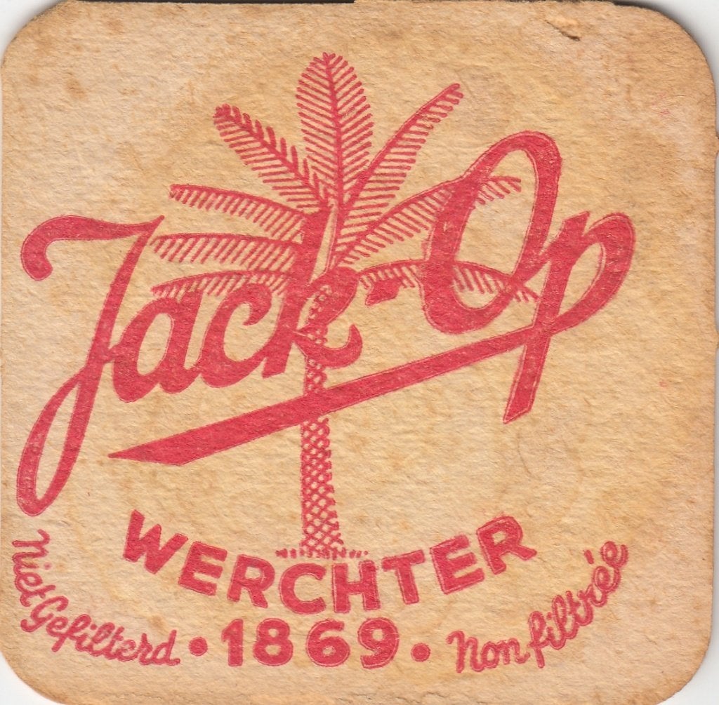 oud bierviltje Jack-Op Werchter, Ophalen of Verzenden, Viltje(s)