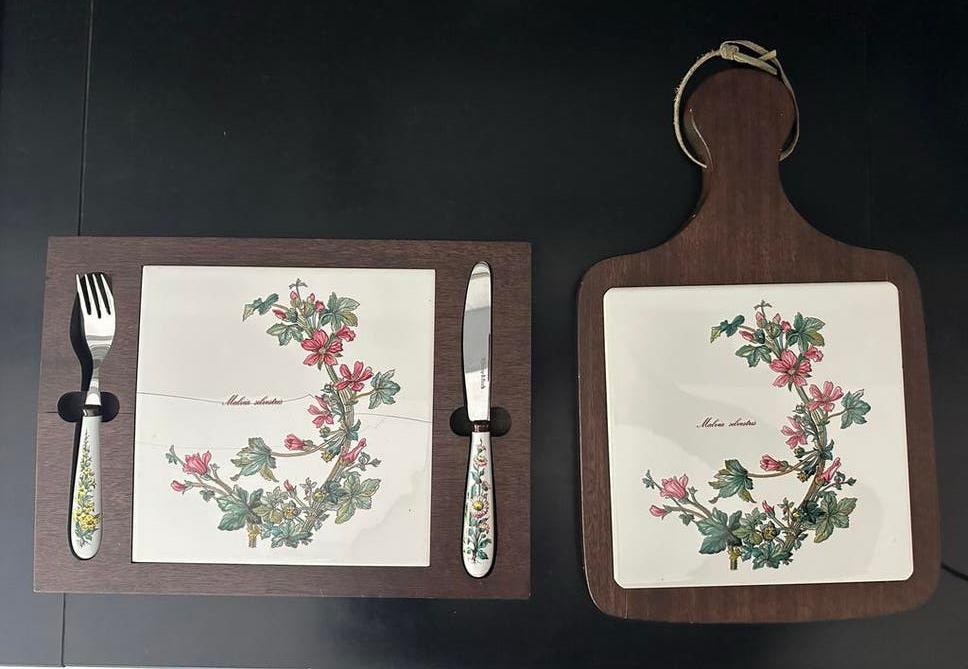 Vintage Villeroy Boch Botanica Malva Silvestris, Antiquités & Art, Enlèvement ou Envoi