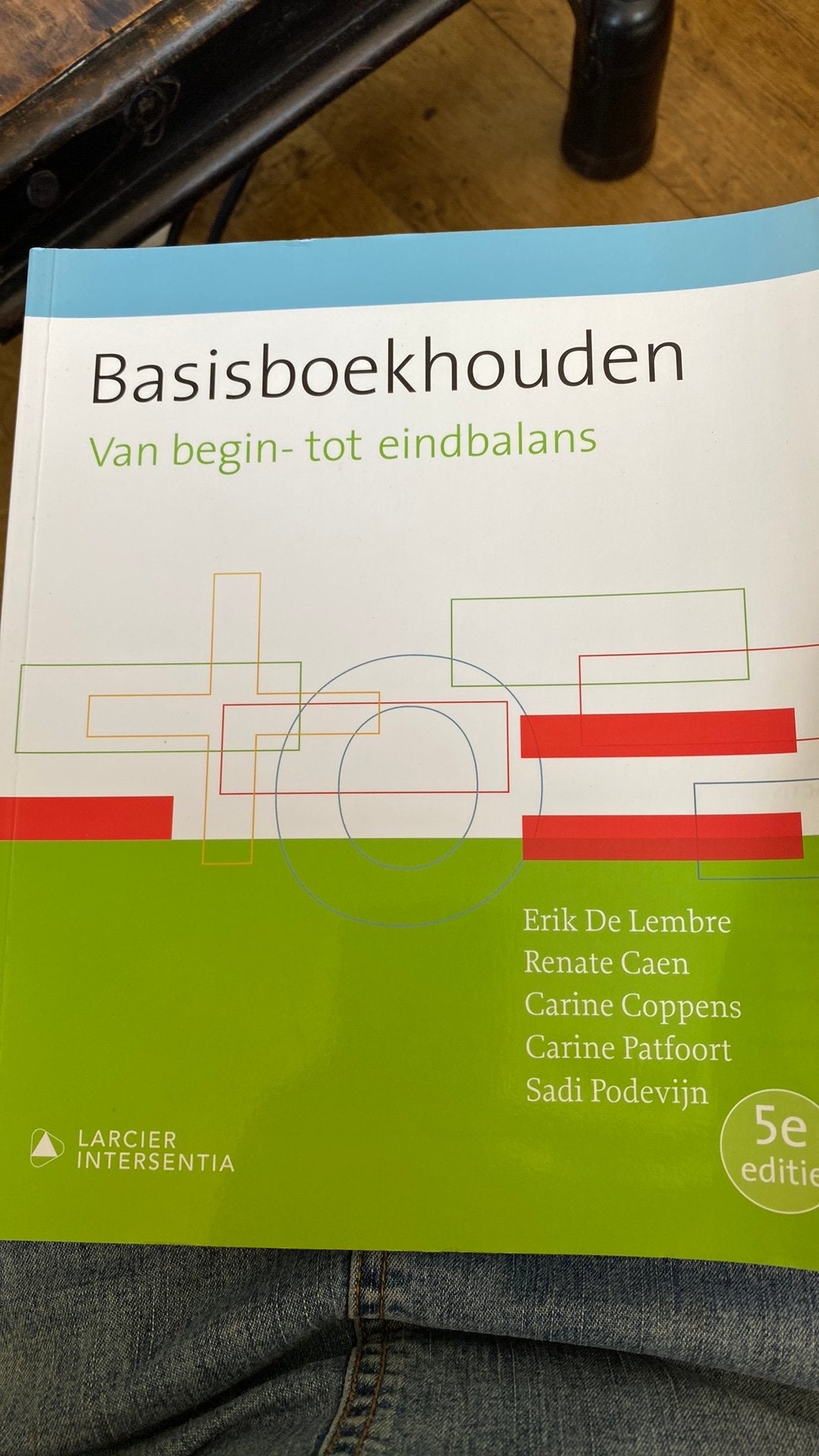 Erik De Lembre - Basisboekhouden (vijfde editie), Boeken, Ophalen of Verzenden, Erik De Lembre; Renate Caen; Carine Coppens; Carine Patfoort;...