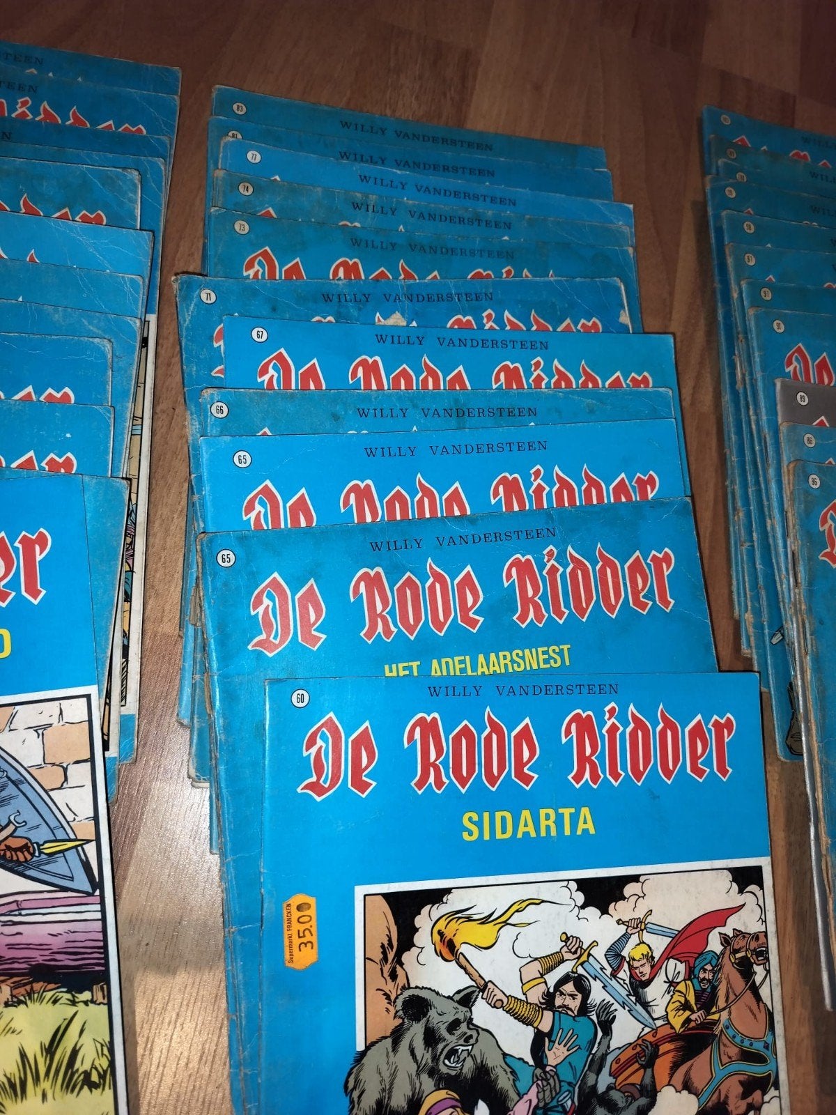 Rode ridders, Boeken, Stripverhalen, Ophalen