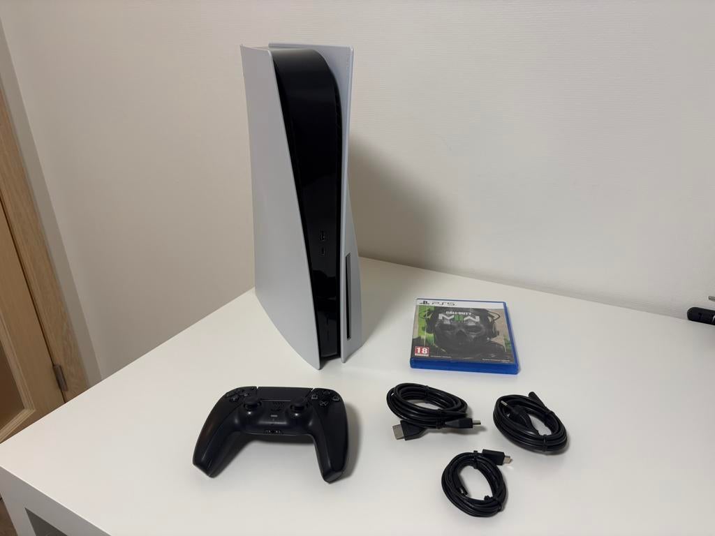 Playstation 5 Disc + 1 Controller + 1 Game, Ophalen, Zo goed als nieuw, Playstation 5