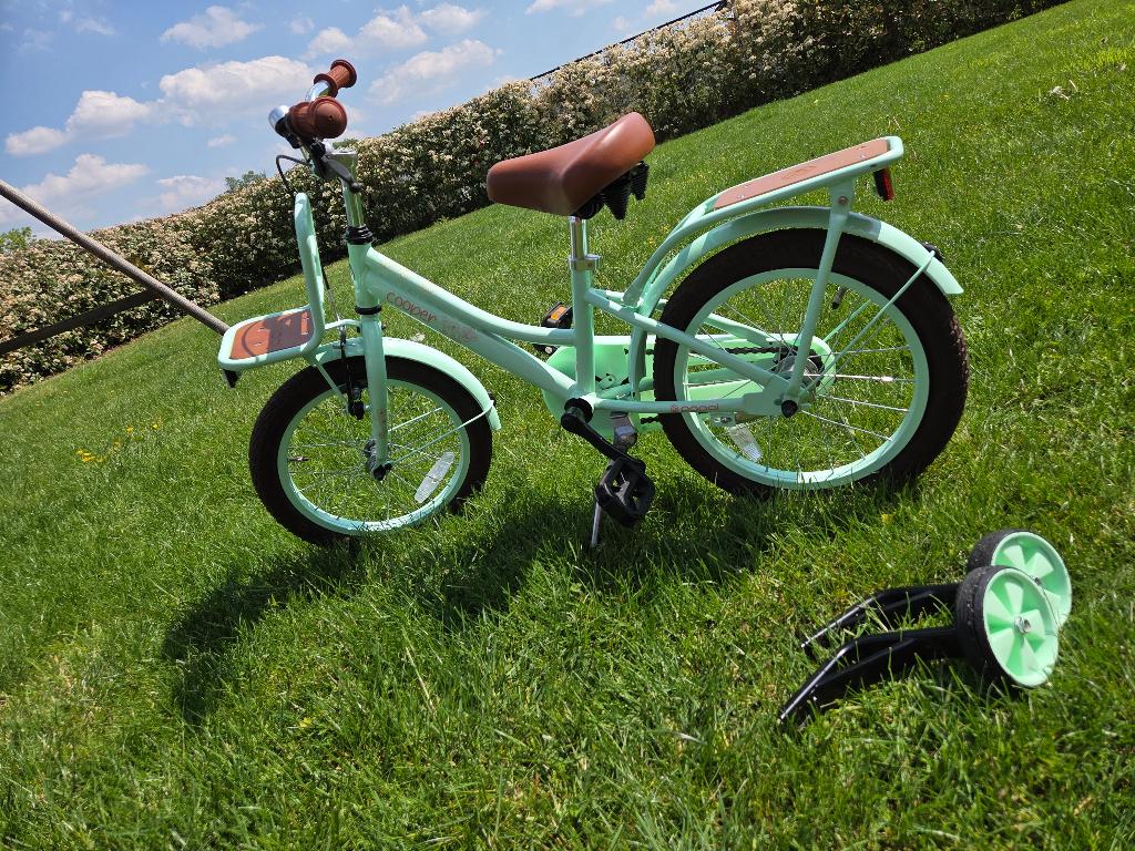 Meisjesfiets, Ophalen, Terugtraprem, Popal, 16 inch