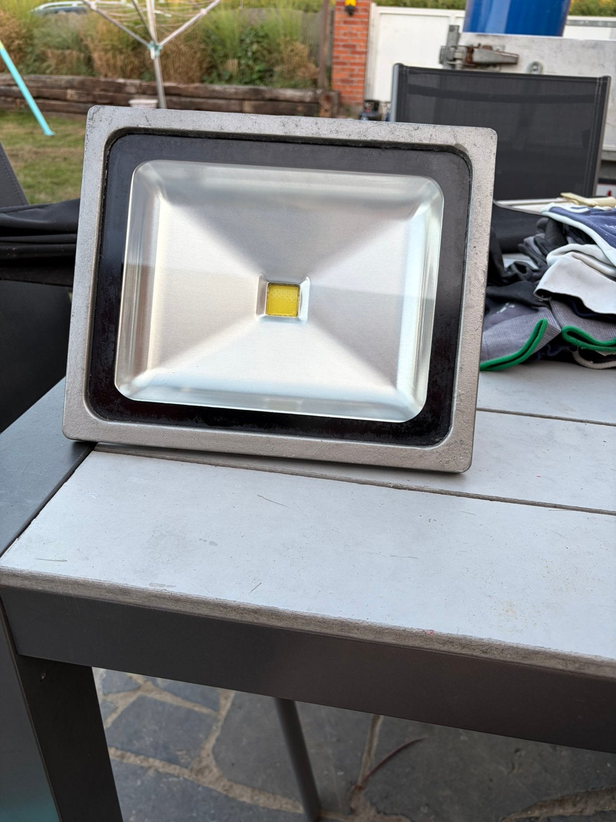 Led schijnwerper / bouwlamp, Ophalen, Gebruikt, Lamp