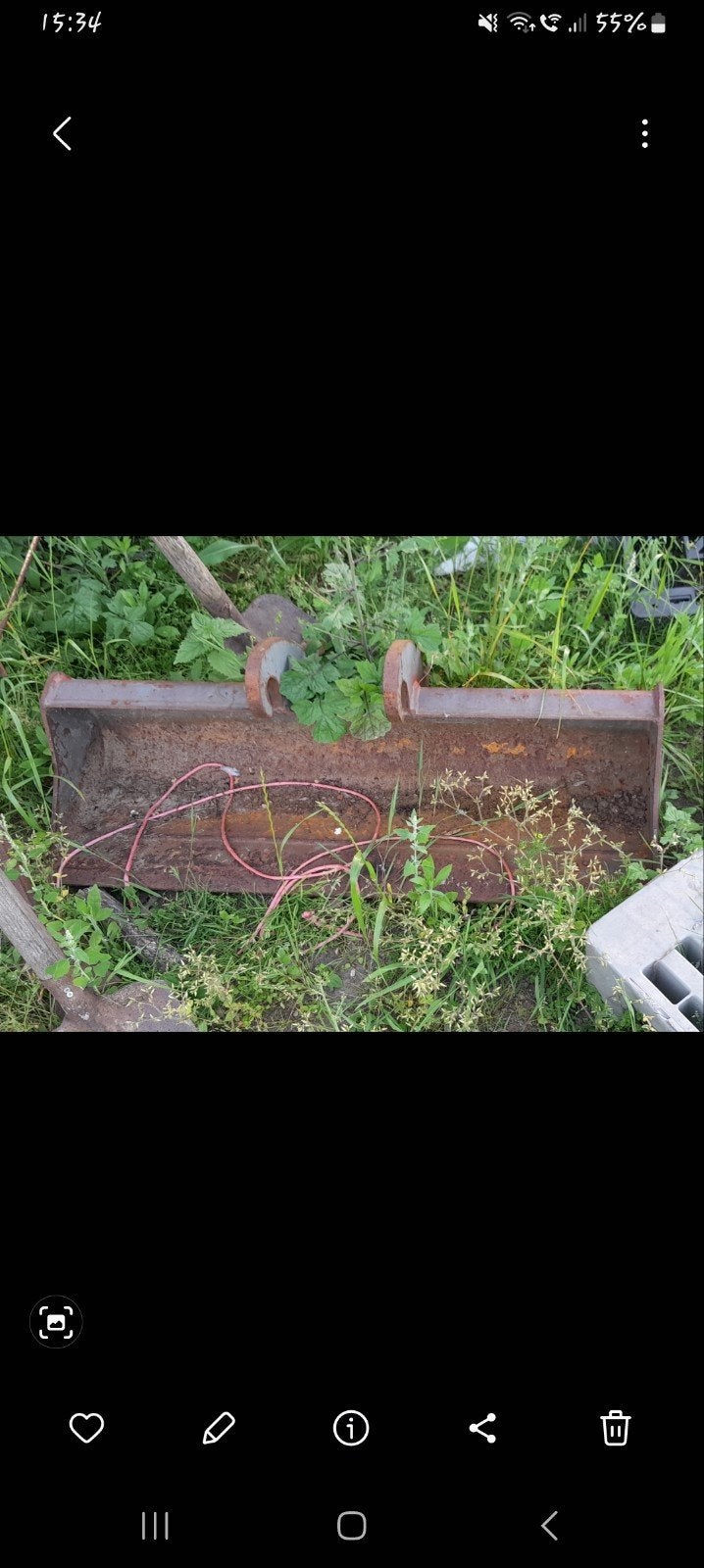 Vulbak voor mini graver, Zakelijke goederen, Machines en Bouw | Kranen en Graafmachines, Ophalen, Graafmachine