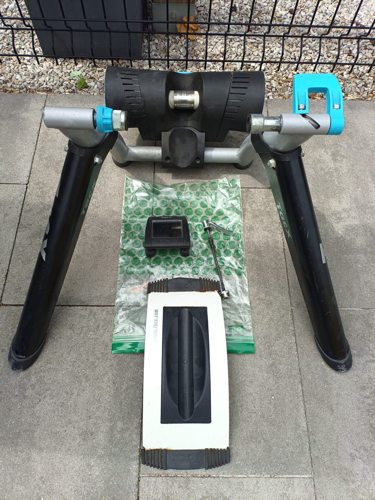 Tacx Bushido indoor bike trainer, Ophalen, Gebruikt