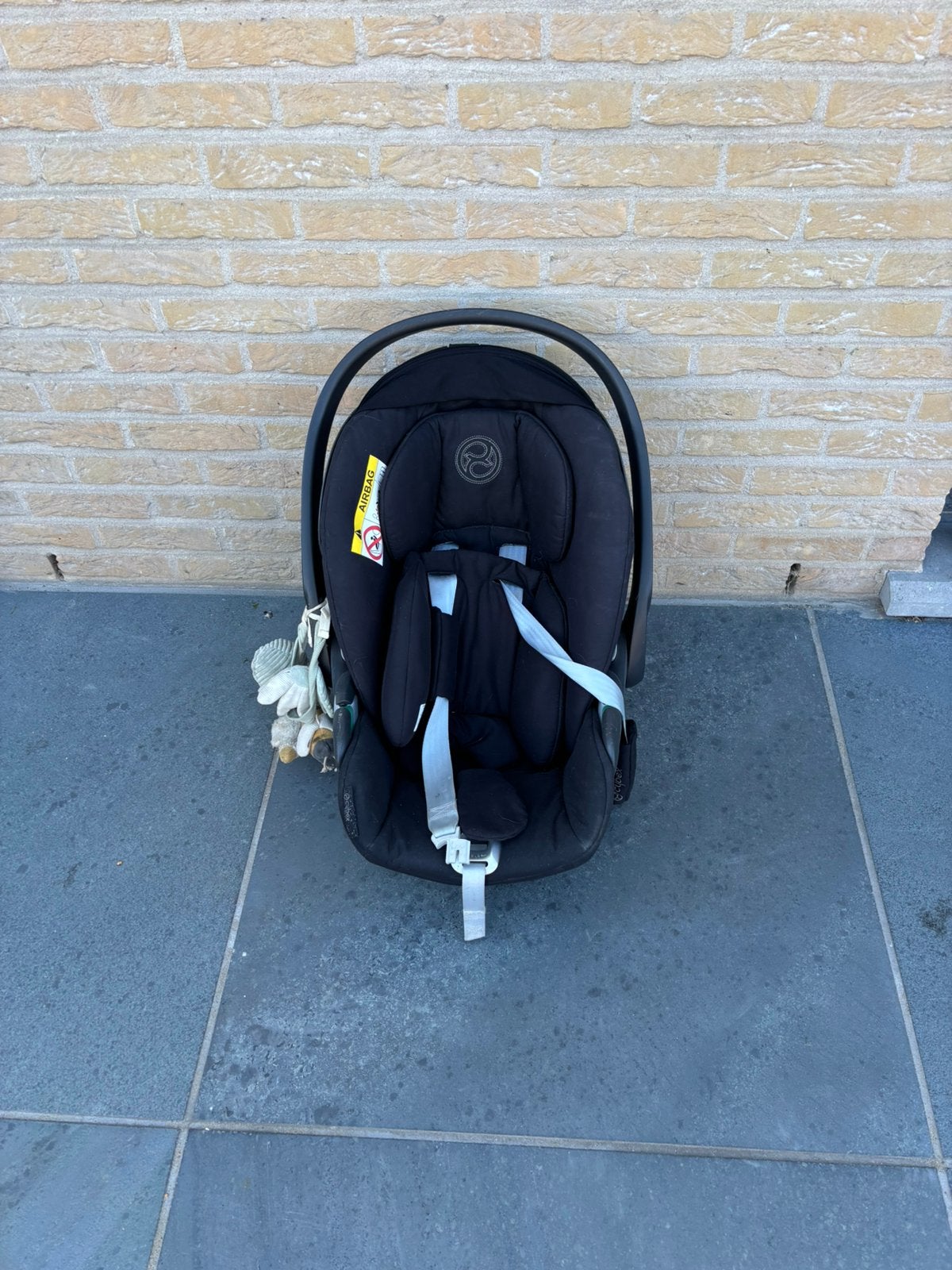 Cybex baby stoel, Ophalen