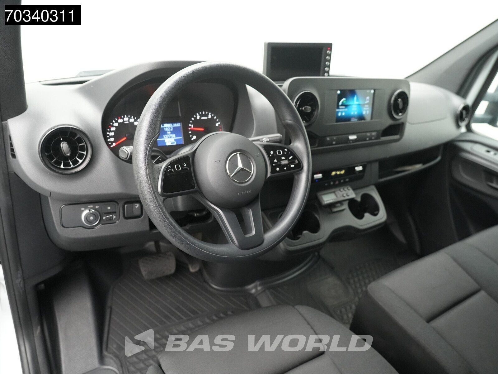 Mercedes Sprinter 317 CDI Automaat Koel/Vrieswagen Laadklep, Automaat, Stof, Gebruikt, Euro 6
