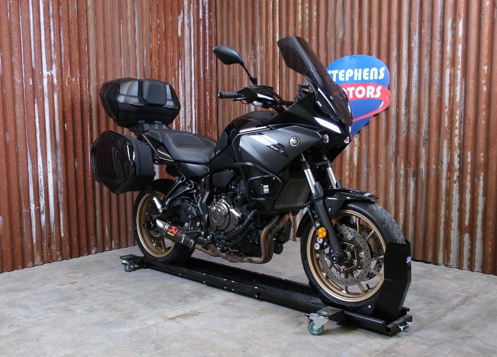 Yamaha Tracer 7 GT Akrapović, Motoren, 2 cilinders, Occasion, Bedrijf, Toermotor