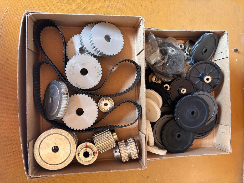 Set Tandwielen, Ophalen