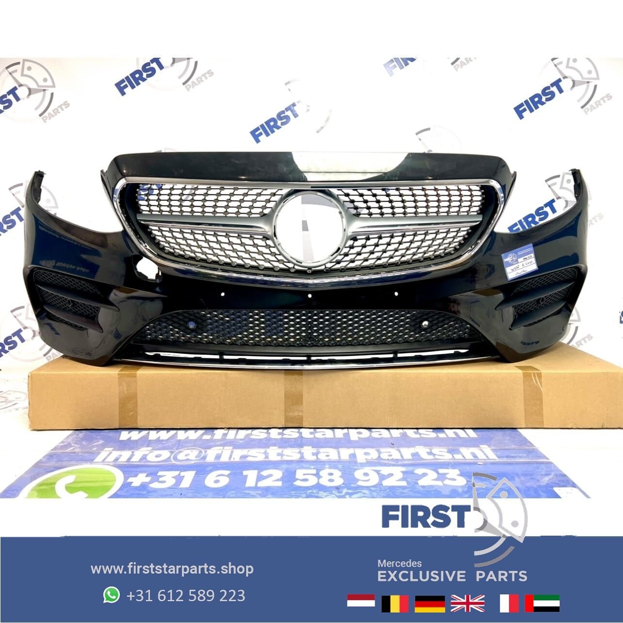 W238 C238 E43 E53 AMG VOORBUMPER COMPLEET E Klasse Cabrio Co, Gebruikt, -, Voor, Ophalen of Verzenden