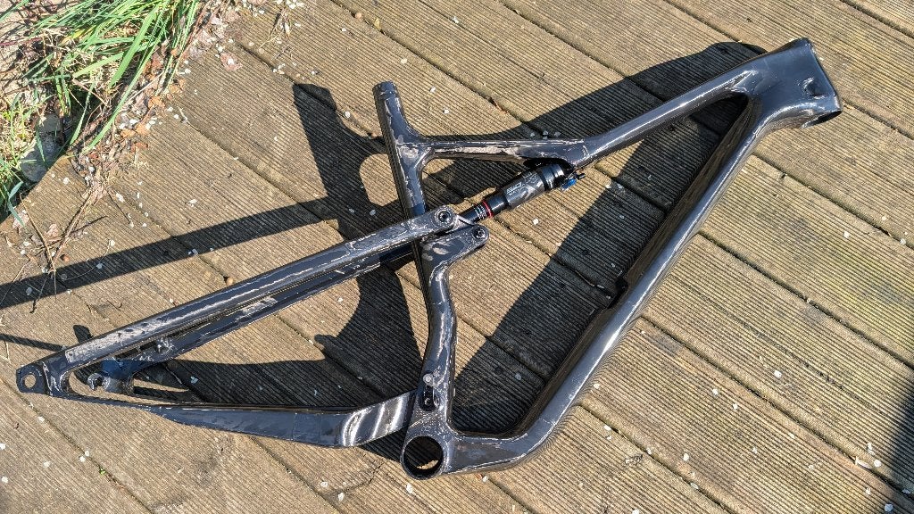 Cannondale Scalpel SE 120 mm framevork + Lefty - maat L, Fietsen en Brommers, Overige merken, 49 tot 53 cm, Ophalen of Verzenden