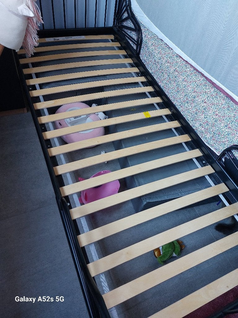 Minnen Kinderbed (meegroei), 70 tot 85 cm, Zo goed als nieuw, 180 cm of meer, Ophalen