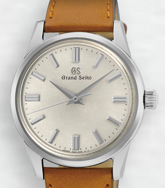 Grand Seiko SBGW267, Ophalen, Seiko, Leer, Staal