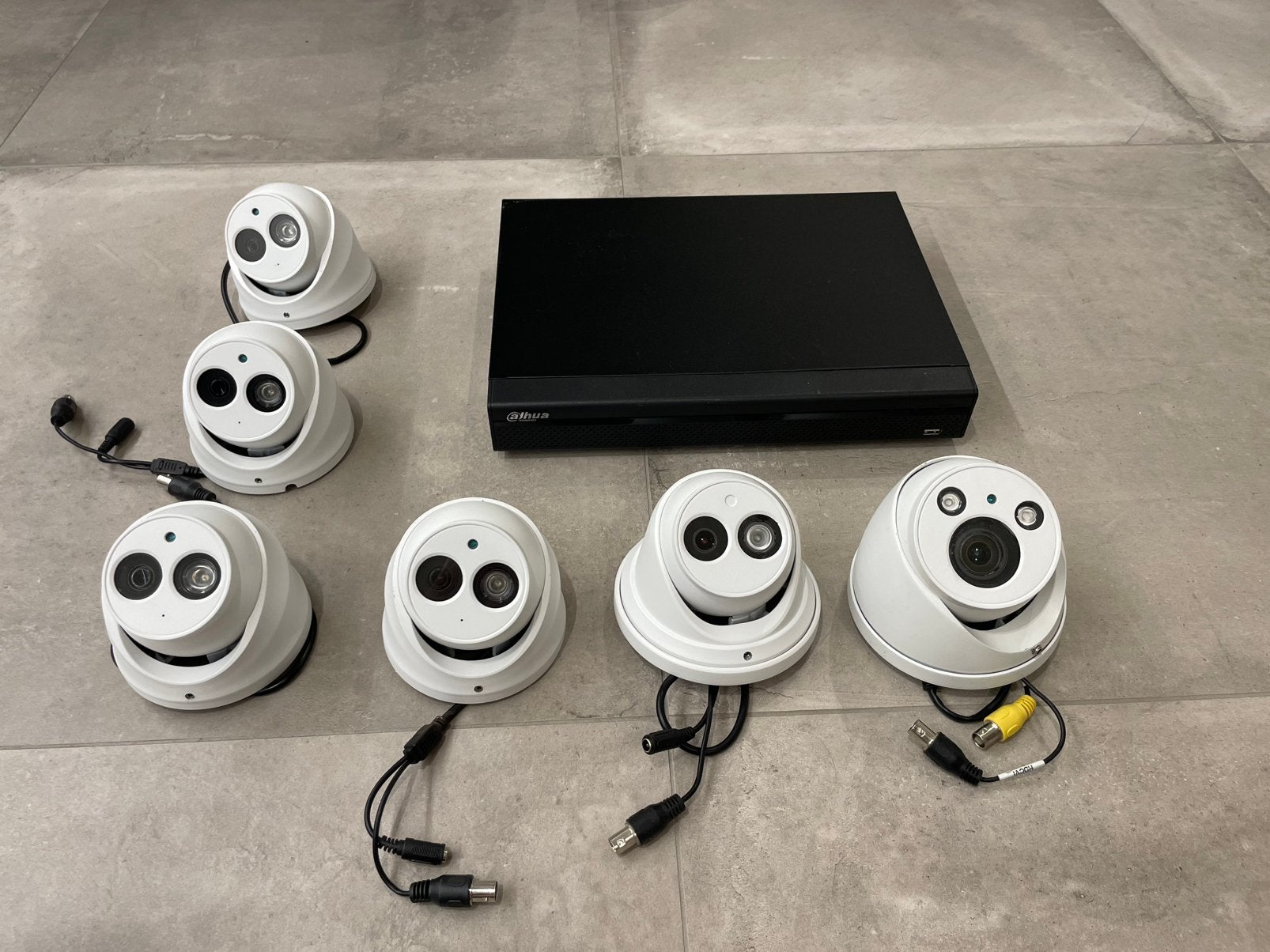 Enregistreur vidéo Dahua, caméra surveillance, sécurité, Enlèvement ou Envoi, Utilisé, Caméra extérieure