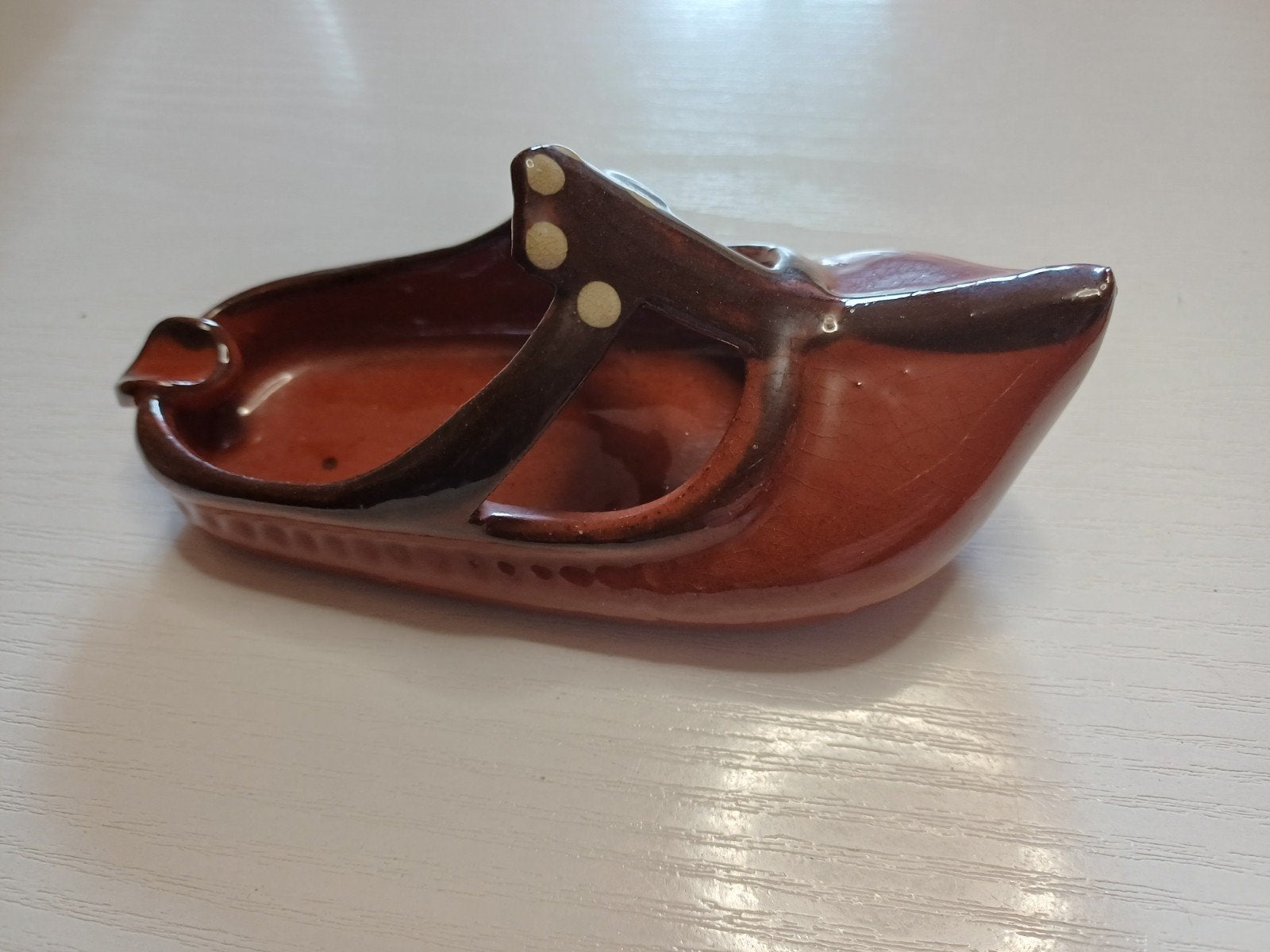 Vintage asbak Bulgaars keramiek, Antiek en Kunst, Ophalen